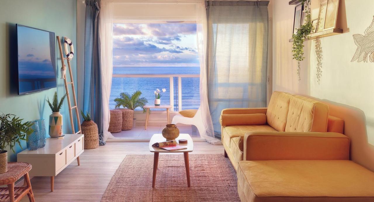 4 Bedroom Apartment On The Beach Tel Aviv Exterior foto