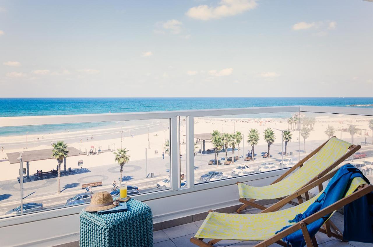 4 Bedroom Apartment On The Beach Tel Aviv Exterior foto